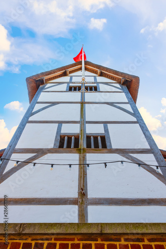 Foto hakespeare's Globe Theatre in London, UK