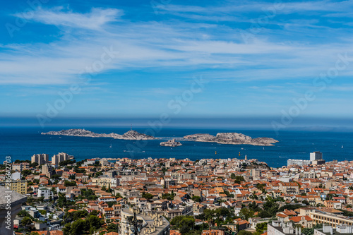 Marseille mer panorama ville