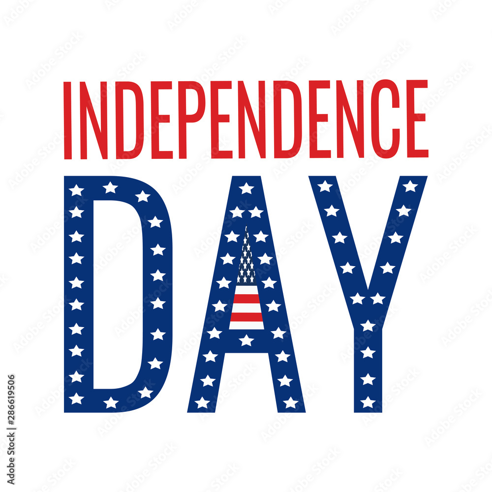 Obraz premium Happy independence day