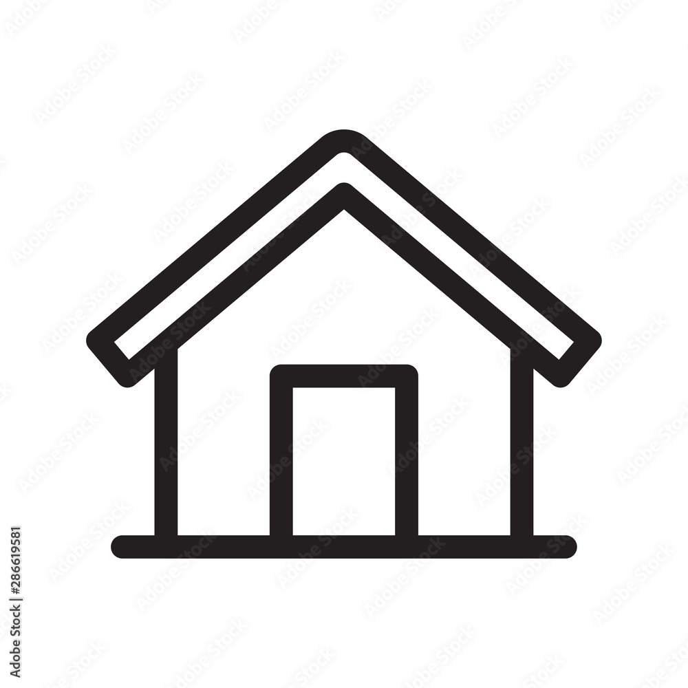 home icon vector design template home icon vector design template