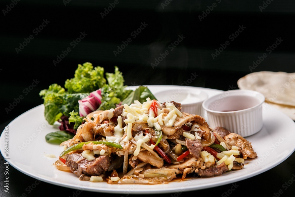 Salad on a plate Salad on a plate