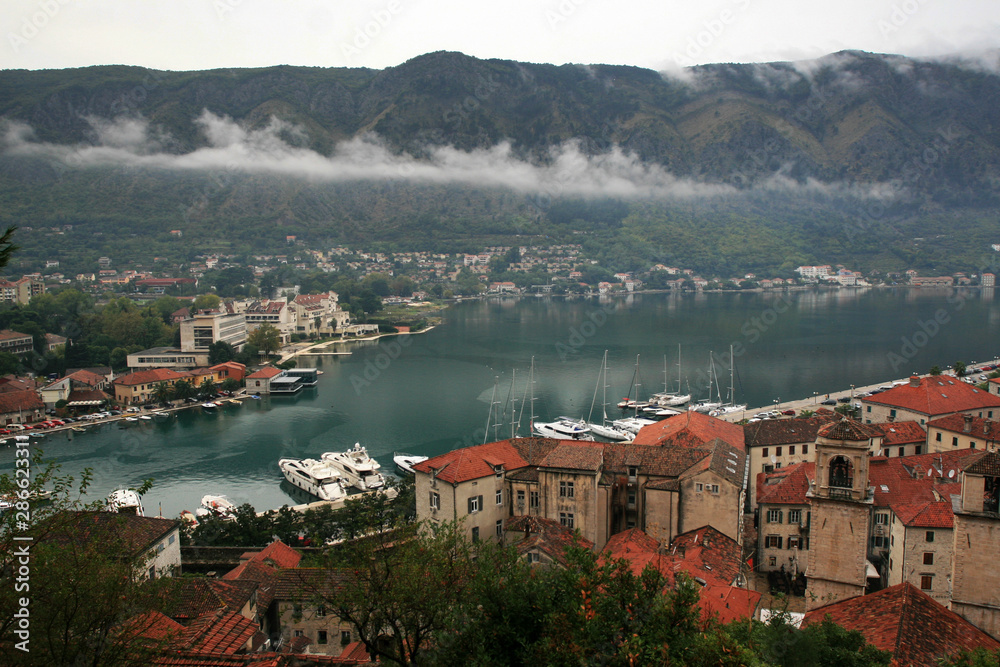 The Bay of Kotor is a wonderful natural Bay in Montenegro