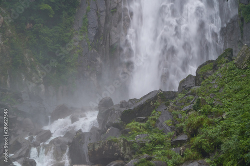 Blurred shot of Nashi waterfall