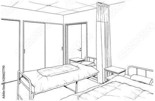 漫画風ペン画イラスト 学校 保健室 Stock Illustration Adobe Stock 漫画風ペン画イラスト 学校 保健室 Stock Illustration Adobe Stock