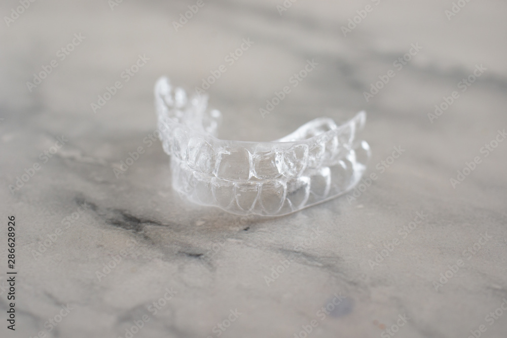 Invisalign orthodontics aligners, Invisible braces aligner. Mobile