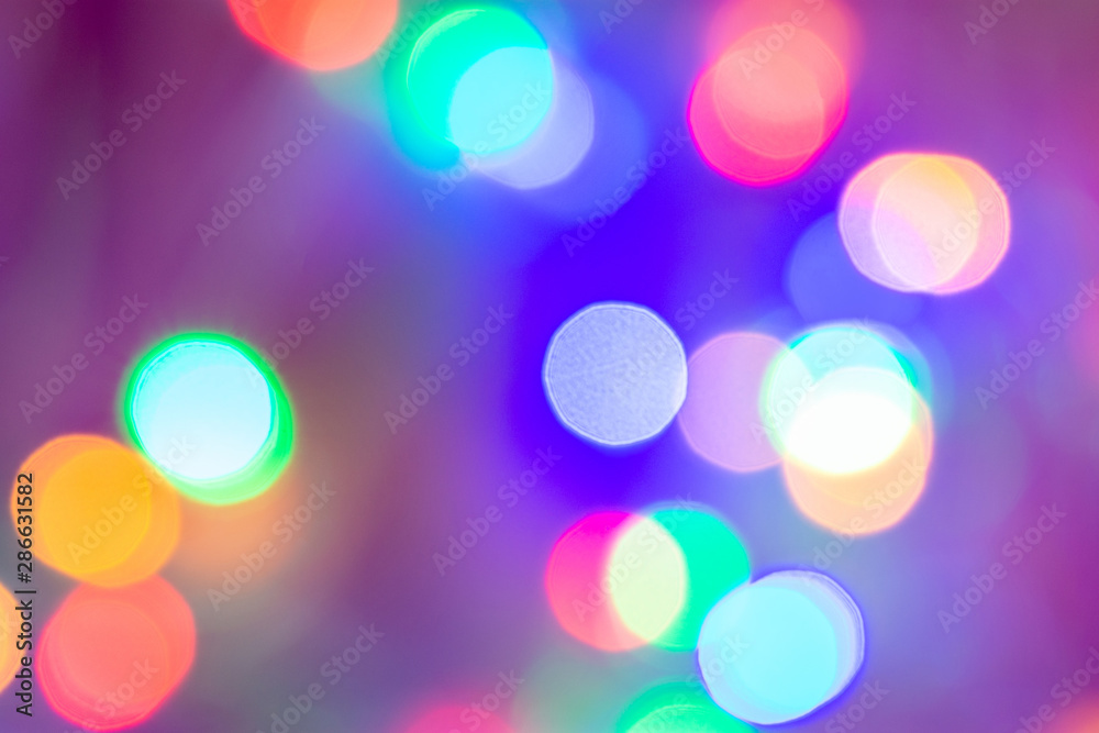 Fototapeta premium Beautiful abstract background with blurry colors for holiday cards