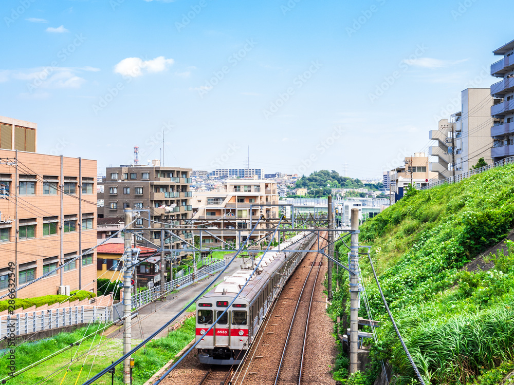 Obraz premium 郊外の住宅地 川崎市