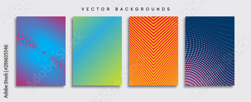 Obraz na płótnie Minimal Vector cover designs. Future Poster template. w salonie