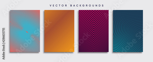 Obraz na płótnie Minimal Vector cover designs. Future Poster template. w salonie