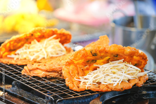 Fried clams are available for sale at Street Food Thai Style.