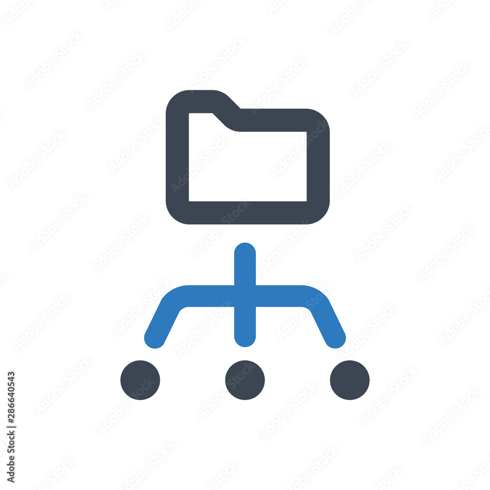 Folder Share Icon Folder Share Icon