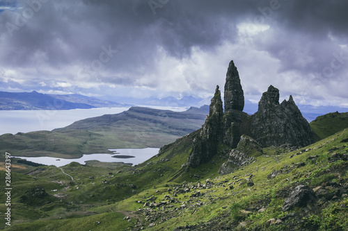 Old Man of Storr at the Isle of Skye