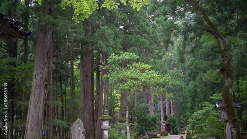 Oyama shrine in Toyama, Japan. photo