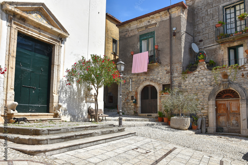 A day of vacation in San Lorenzello, a small Italian village