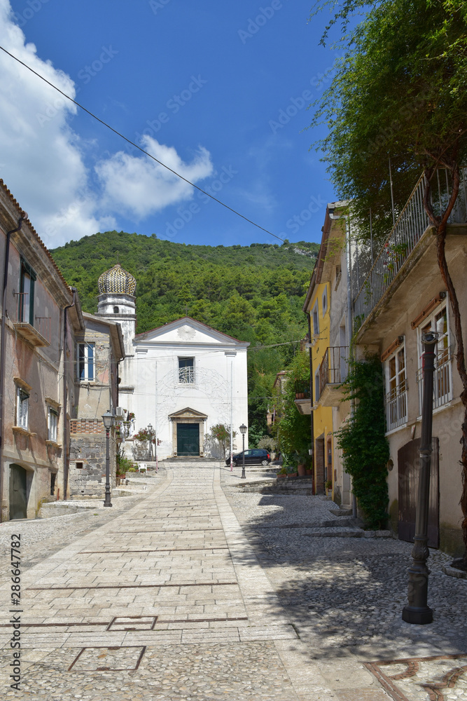 A day of vacation in San Lorenzello, a small Italian village