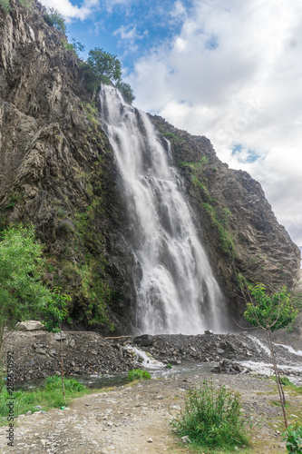 Waterfall in the mountains