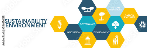 Sustainability Environment Icon Concept