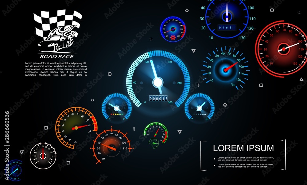 Car Dashboard Gauges Template Car Dashboard Gauges Template