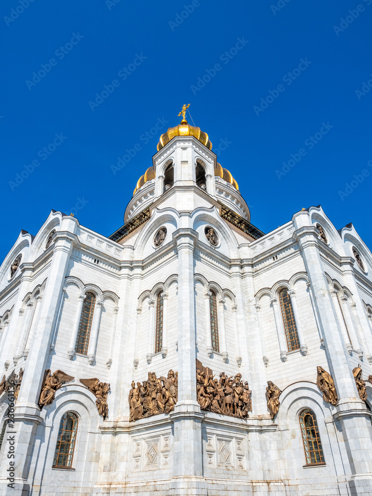 Obraz premium Cathedral of Christ teh Saviour, Moscow, Russia