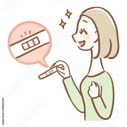 妊娠検査薬　陽性　妊娠　喜ぶ