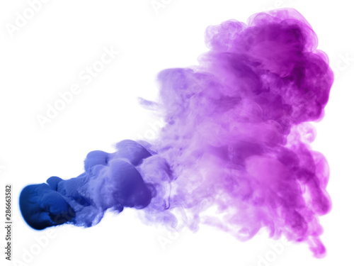 colorful underwater ink