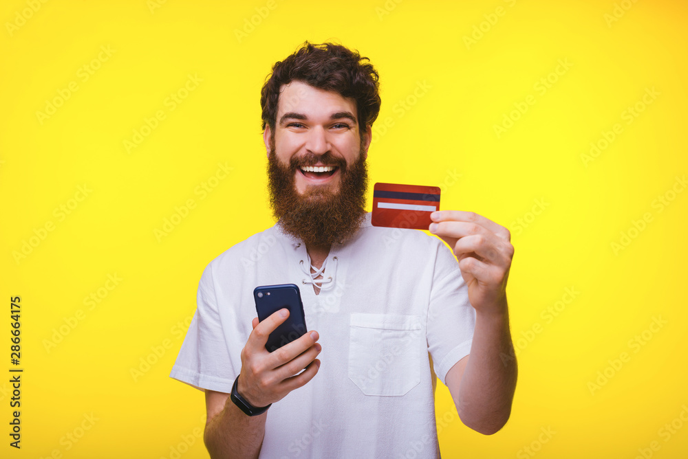 Look I've got a bank card! Use internet banking! Look I've got a bank card! Use internet banking!