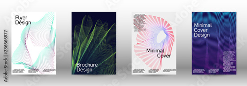 Cover design template set 