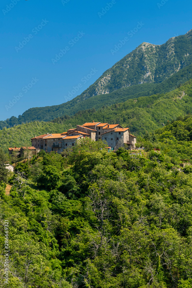 Panoramic view of Ugliancaldo, Tuscany