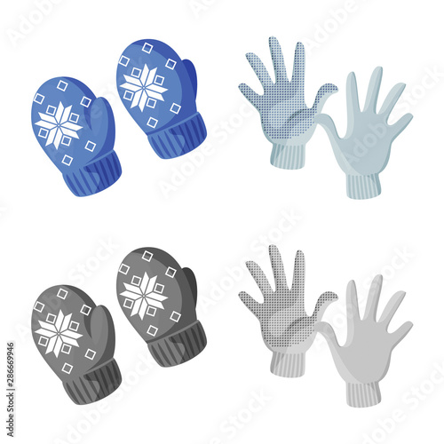 Vector design of silhouette and safety logo. Set of silhouette and comfort vector icon for stock.