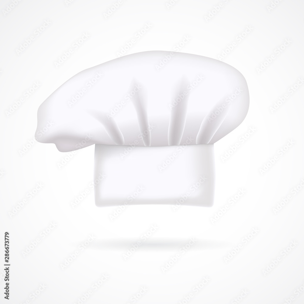 White cook hat