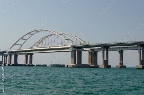 Bridge between Russia and Ukraine.