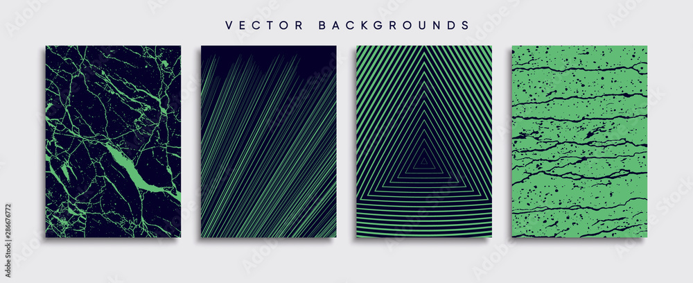 Minimal Vector cover designs. Future Poster template.