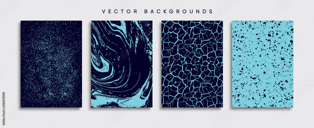 Minimal Vector cover designs. Future Poster template.