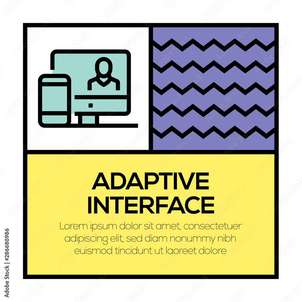 ADAPTIVE INTERFACE ICON CONCEPT ADAPTIVE INTERFACE ICON CONCEPT