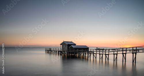 Sunrise at the boathouse © Paul