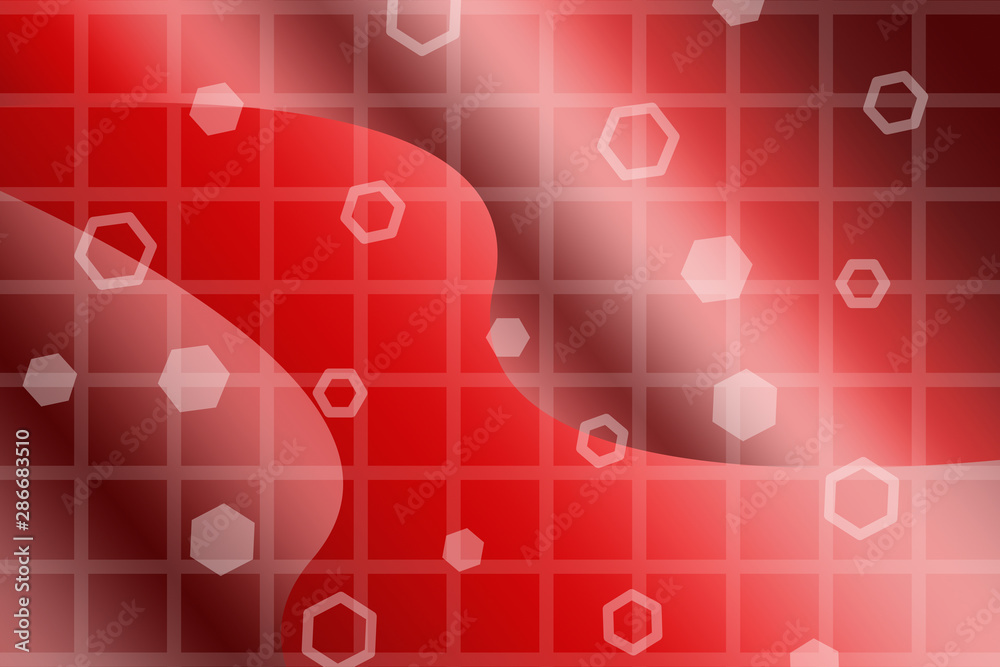 Obraz premium abstract, red, wallpaper, illustration, design, orange, light, texture, color, yellow, art, pattern, graphic, backdrop, gradient, blue, vector, love, colorful, digital, bright, green, shape, 3d, card