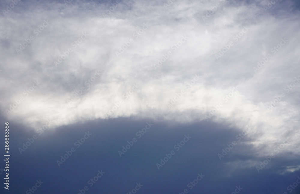 Dark sky and dramatic storm rain clouds abstract background