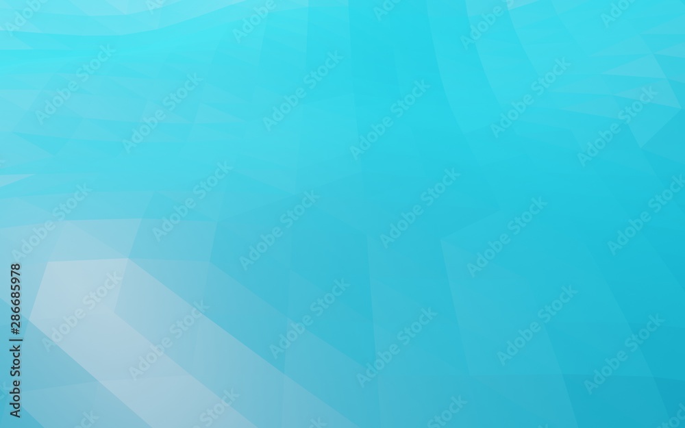 Blue abstract geometric rumpled triangular low poly 3d rendering Blue abstract geometric rumpled triangular low poly 3d rendering