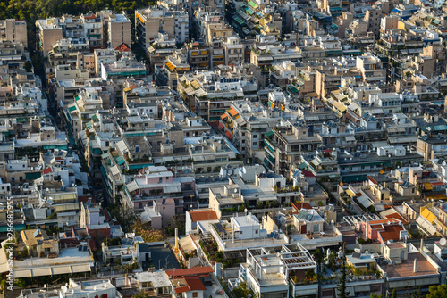 Aerial view of Athens, Greece © Phuong