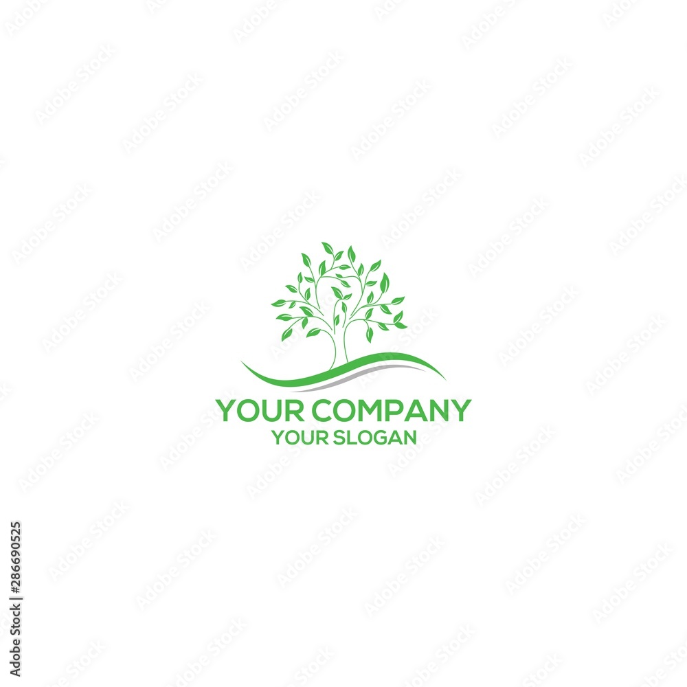 abstract of life tree logo design abstract of life tree logo design