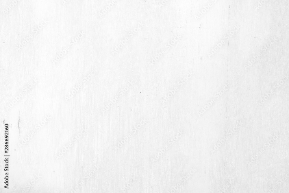 Old White Wooden Board Texture Background.