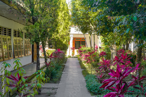 entrance to the garden