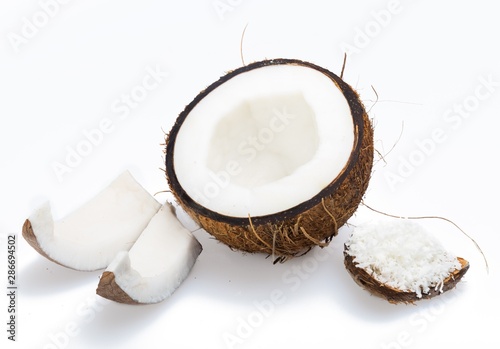 Cracked coconut © BillionPhotos.com