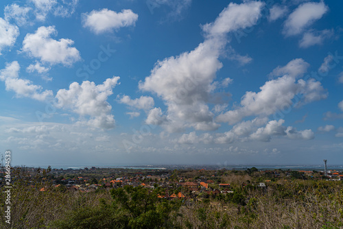 View of Garuda Wisnu Kencana Cultural Park