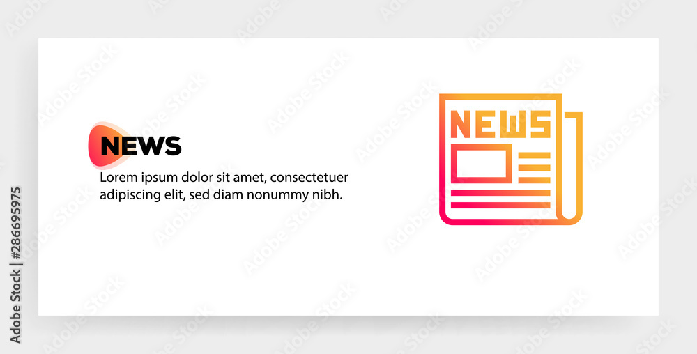 NEWS ICON CONCEPT NEWS ICON CONCEPT