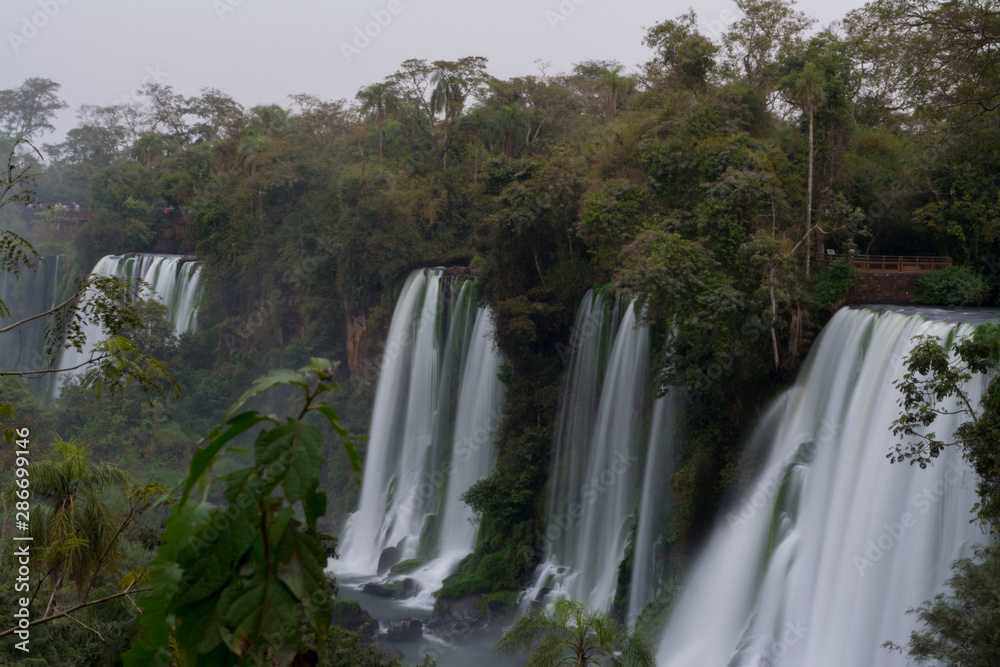 Fototapeta premium waterfall in forest