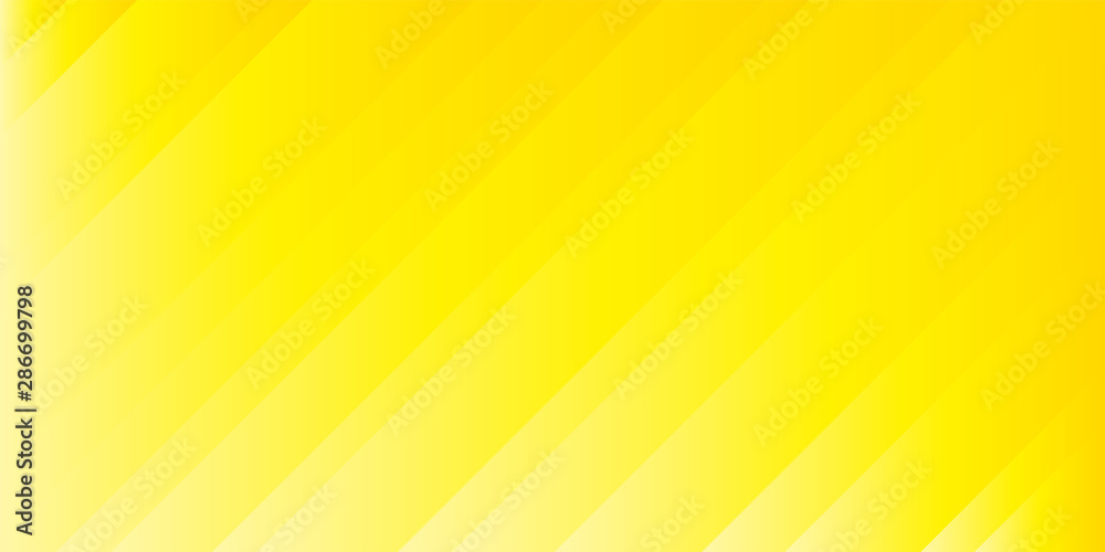 Luxury yellow Modern minimal style gradient geometric lines rays lightning soft graphic design background - obrazy, fototapety, plakaty 