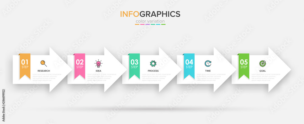 Infographic design with icons and 5 options or steps. Thin line vector. Infographics business concept. Can be used for info graphics, flow charts, presentations, web sites, banners, printed materials. Infographic design with icons and 5 options or steps. Thin line vector. Infographics business concept. Can be used for info graphics, flow charts, presentations, web sites, banners, printed materials.