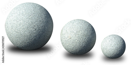  image of garden ornaments in the form of balls