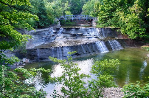 Paine Falls Waterfall in Ohio